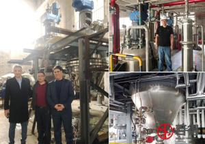 2-氨基-4,6-二甲氧基嘧啶甲醇溶剂精制三合一防爆反应釜