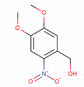 4,5-二甲氧基-2-硝基苯甲醇 CAS号:1016-58-6 现货优势供应 科研产品