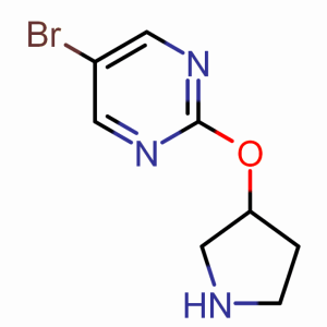 5-溴-2-(吡咯烷-3-氧基)嘧啶 CAS号:914347-82-3 现货优势供应 科研产品