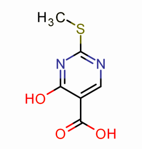 4-羟基-2-(甲硫基)嘧啶-5-羧酸 CAS号:397308-78-0 现货优势供应 科研产品