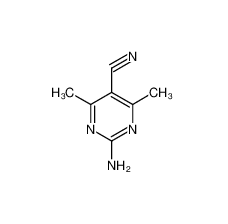 2-氨基-4,6-二甲基-5-嘧啶甲腈 CAS号:16341-54-1 现货优势供应 科研产品
