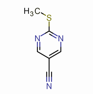 5-腈基-2-甲硫基嘧啶 CAS号:38275-43-3 现货优势供应 科研产品