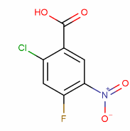 2-氯-4-氟-5-硝基苯甲酸 CAS号:114776-15-7 现货优势供应 科研产品