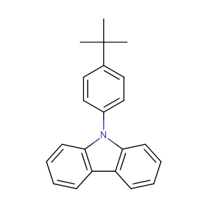 9-(4-(叔丁基)苯基)-9H-咔唑CAS号57103-13-6；科研试剂/现货供应