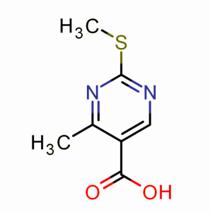 2-甲基巯基-4-甲基嘧啶-5-甲酸 CAS号:98276-75-6 现货优势供应 科研产品