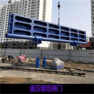 液压底轴钢坝闸门&液压钢坝闸门型号