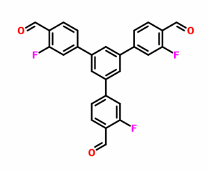 1,3,5-三(3-氟-4-甲酰基苯基)苯CAS号2088007-04-7；（自有实验室，常备库存/质优价廉）
