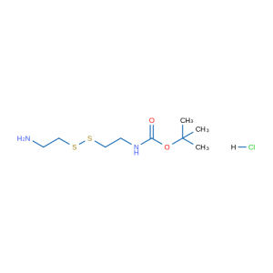 (2-((2-氨基乙基)二硫基)乙基)氨基甲酸叔丁酯盐酸盐