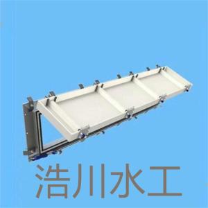 液压冲洗拍门-液压冲洗式钢制拍门