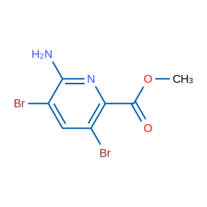 6-氨 基-3,5-二 溴 吡 啶 甲 酸 甲 酯