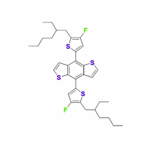 4,8-双[5-(2-乙基己基)-4-氟-2-噻吩基]苯并[1,2-B:4,5-B']二噻吩 CAS号:1514905-24-8 现货优势供应 科研产品