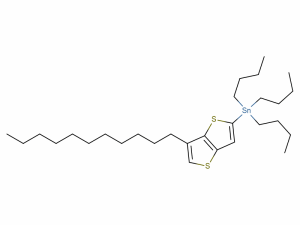 三丁基(4-(2-辛基十二烷基)噻吩-2-基)錫；CAS：1453167-32-2（現貨供應，科研產品，高校/研究所/科研單位先發后付）同系列均可提供，歡迎咨詢！