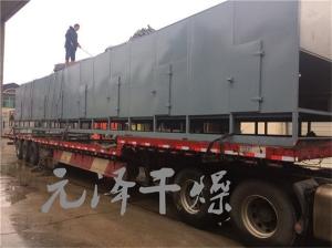 茉莉花不锈钢带式烘干设备