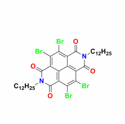 4,5,9,10-四溴-2,7-双(十二烷基)苯并邻菲咯啉-1,3,6,8-(2H, 7H)-四酮 CAS号:2086725-21-3 现货优势供应 科研产品