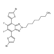 4,7-双(5-溴-2-噻吩基)-5,6-二氟-2-辛基-2H-苯并[d][1,2,3]-三氮唑 CAS号:1393528-99-8 现货优势供应 科研产品