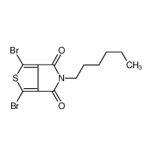 1,3-二溴-5-己基-4H-噻吩并[3,4-c]吡咯-4,6(5H)-二酮 CAS号:566939-56-8 现货优势供应 科研产品