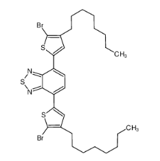 4,7-二(5-溴-4-辛基噻吩-2-基)苯并[c][1,2,5]噻二唑 CAS号:457931-23-6 现货优势供应 科研产品