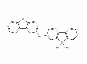 N-(9,9-二甲基-9H-芴-2-基)二苯并[b,d]呋喃-2-胺；CAS：1359833-89-8  自主生產，主營產品，價格優惠（現貨供應，科研產品，高校/研究所/科研單位先發后付）