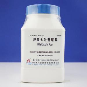 胆盐七叶苷琼脂Bile Esculin Agar   HB0175   250g