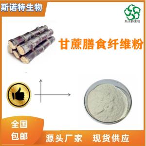 甘蔗膳食纤维30% 甘蔗纤维粉 食品级 可定制