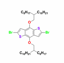 2,6-二溴-4,8-双[(2-辛基十二烷基) 氧基]苯并[1,2-b:4,5-b']二噻吩 CAS号:1684289-37-9 现货优势供应 科研产品