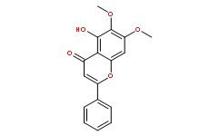 740-33-05-羟基-6,7-二甲氧基黄酮