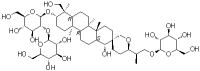 156764-82-8凤仙萜四醇苷B