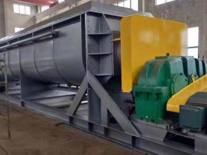 塑料颗粒桨叶干燥机参数要求 双轴桨叶烘干机 常州步群