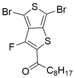 1-(4,6-二溴-3-氟噻吩并[3,4-b]噻吩基-2)壬酮 CAS号:1309764-86-0 现货优势供应 科研产品