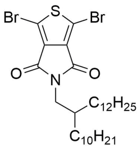1,3-二溴-5-(2-癸基十四烷基)-4H-噻吩并[3,4-c]吡咯-4,6(5H)-二酮 CAS号:1640286-62-9 现货优势供应 科研产品