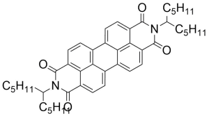 N,N'-Bis(1-pentylhexyl)-3,4:9,10-perylenbis(dicarboximid) CAS号:110590-83-5 现货优势供应 科研产品