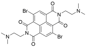 N,N'-di-(N,N-dimethylethyl)-2,6-dibromonaphthalene-1,4,5,8-tetracarboxylic acid bisimide CAS号:1357363-14-4 现货优势供应 科研产品
