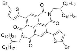 4,9-Bis(5-bromo-2-thienyl)-2,7-bis(2-octyldodecyl)-benzo[lmn][3,8]phenanthroline-1,3,6,8(2H,7H)-tetrone CAS号:1178586-27-0 现货优势供应 科研产品