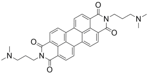 N,N'-双[3-(二甲氨基)丙基]苝-3,4,9,10-四羧酸二酰亚胺 CAS号:117901-97-0 现货优势供应 科研产品