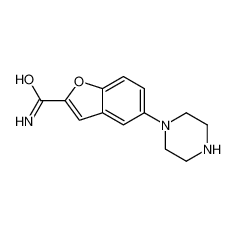 5-哌嗪-1-基-苯并呋喃-2-甲酰胺CAS号:183288-46-2