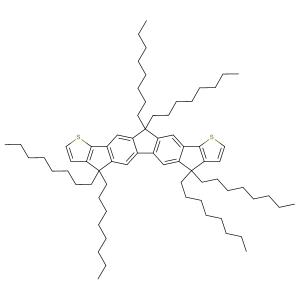 7,12-二氫4,4,7,7,12,12-六辛基-4H-環戊二烯并[2'',1'':5,6;3'',4'':5',6']；CAS：1361061-16-6（現貨供應，科研產品，高校/研究所/科研單位先發后付）