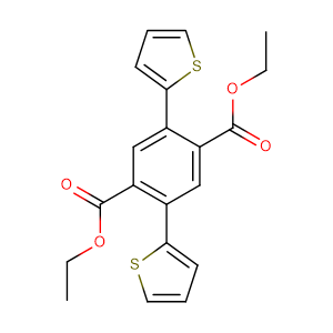 二乙基 2,5-二(噻吩-2-基)對苯二甲酸酯；CAS：915224-39-4（現貨供應，科研產品，高校/研究所/科研單位先發后付）